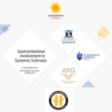 Logos of ASIG, Scleroderma Vic and Monash Uni